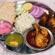Special Chicken Thali